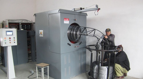 Elephant Trunk Type Wire Take-up Machine Features